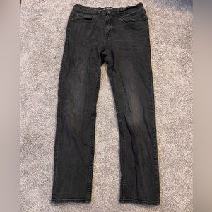 Black Washed Pants